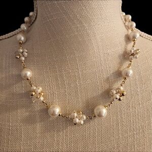 Vintage Faux Pearl Necklace